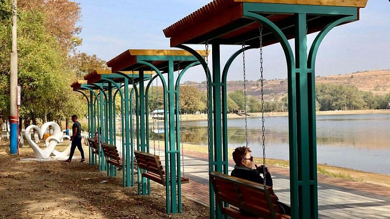Благоустройство парка в Армавире завершат в ноябре этого года