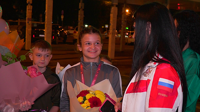 Диана Рыбченко из Туапсе стала бронзовым призером первенства Европы по борьбе Фото: телеканал "Краснодар"