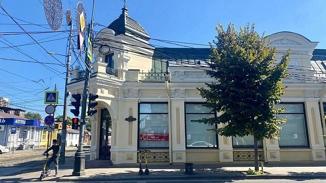 В Краснодаре отреставрировали старинный магазин. Фото: пресс-служба администрации Краснодарского края 