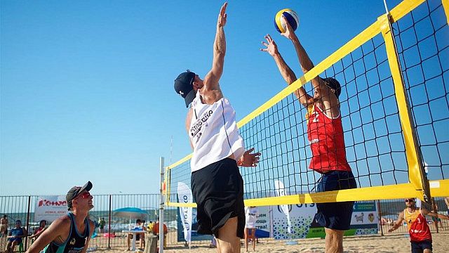 На Кубани прошли соревнования по пляжному волейболу. Фото: пресс-служба администрации Краснодарского края