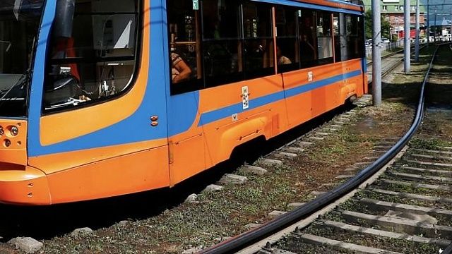 В Краснодаре трамваи № 5 и № 8 на два дня изменят схему движения Фото: телеканал Краснодар 