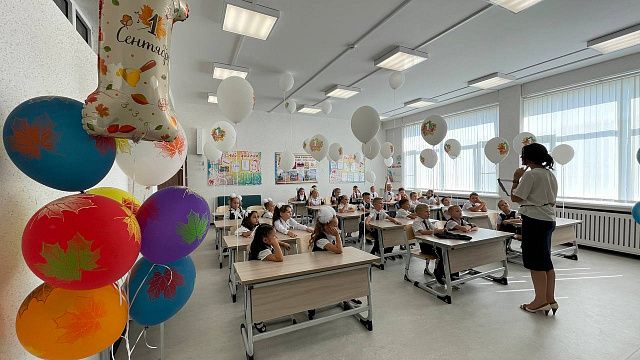 В 2022 году на Кубани построили 16 школ, 10 детсадов и 11 ФАПов Фото: пресс-служба администрации Краснодарского края