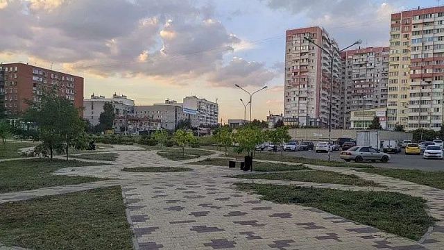 У арендатора бульвара «Восточный» забрали землю, потому что зелёную зону не привели в порядок Фото: Телеканал «Краснодар»