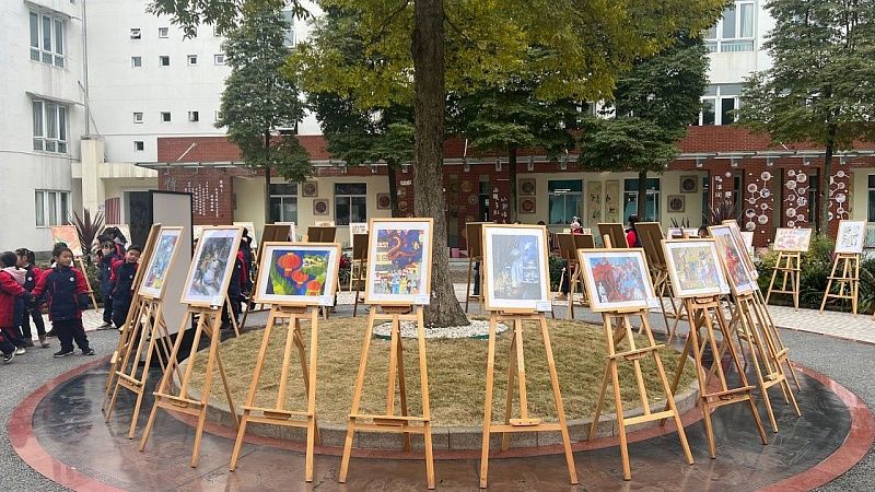 Работы учеников краснодарских детских школ искусств представили на выставке в Китае 