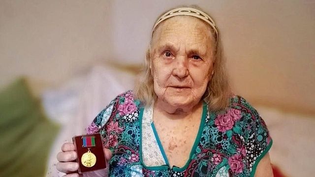 Ветеран ВОВ, труженица Кубани Анна Рекаева отмечает столетний юбилей