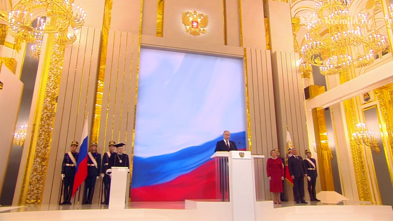 Губернатор Кубани поздравил Владимира Путина со вступлением в должность Президента РФ 