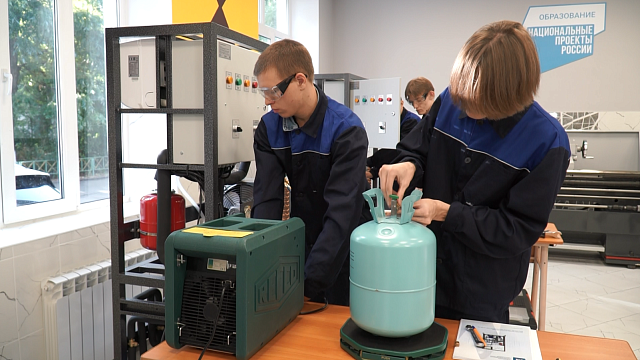 В Краснодарском техникуме открылась мастерская по работе с газовым оборудованием