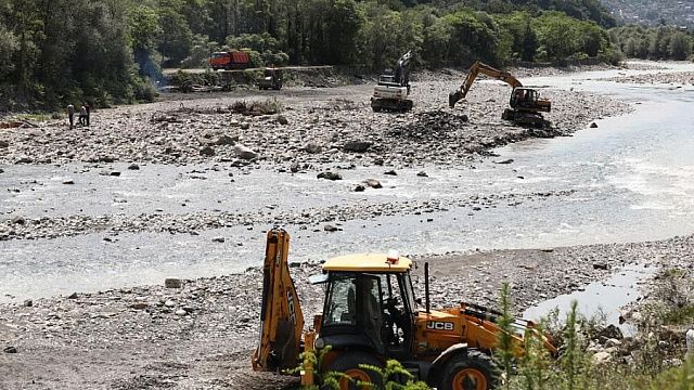 120 млн рублей из федерального бюджета направят на расчистку рек  Фото: пресс-служба администрации Краснодарского края