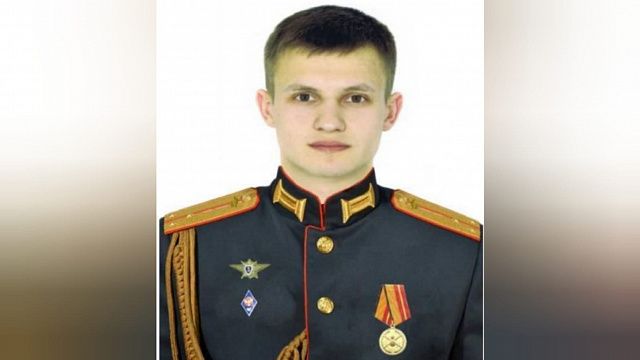 Старший лейтенант Никита Галушкин. Фото: Министерство обороны РФ