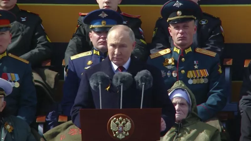 Владимир Путин поздравил россиян с 79-й годовщиной Победы