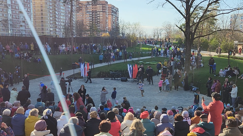 В Краснодаре официально открыли Николаевский бульвар на Гидрострое