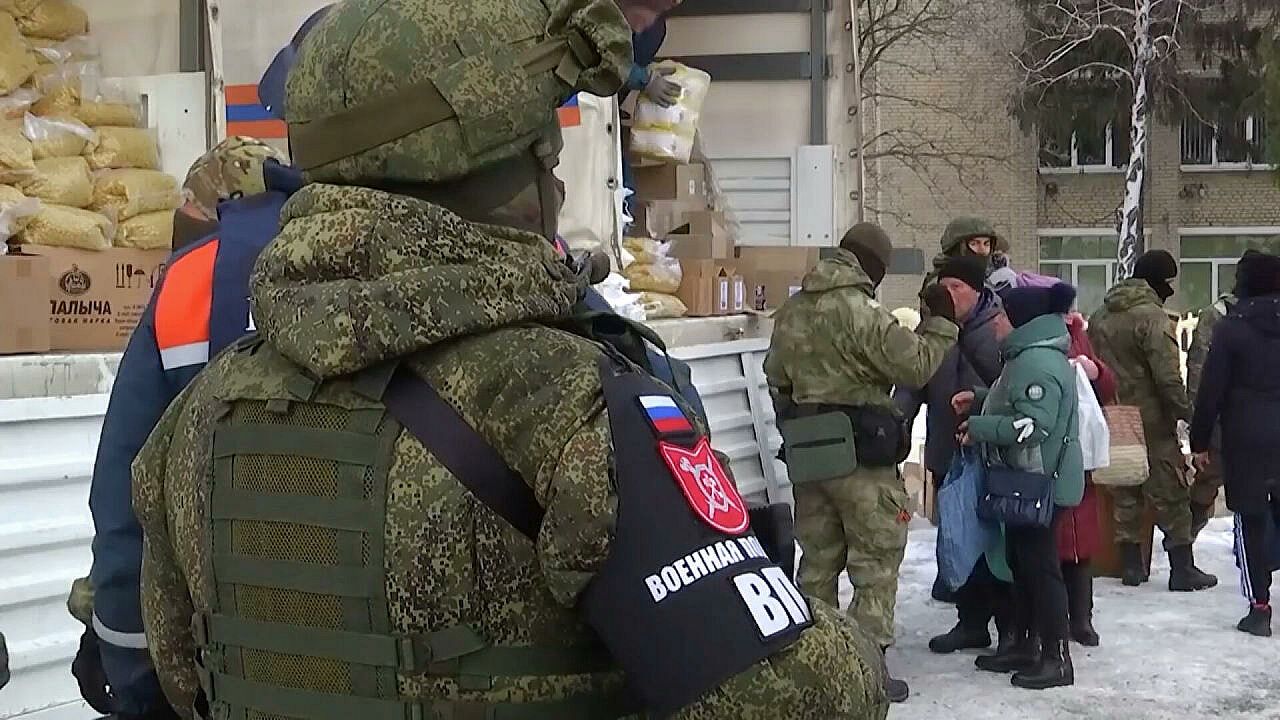 Пятеро военнослужащих России помогли своим товарищам в спецоперации на Украине. Фото: © Sputnik