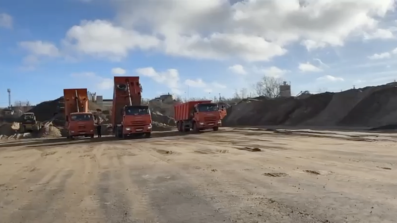 Площадка по сбору загрязнённого песка начала работать круглосуточно в Анапе