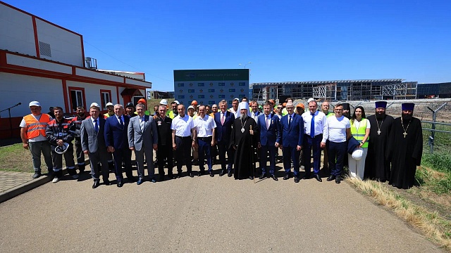 Кондратьев: газовую котельную запустили в строящемся аэровокзале Краснодара