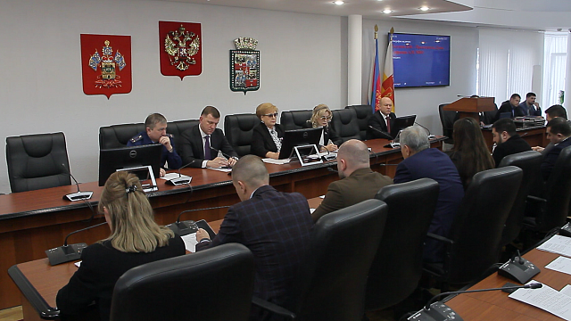Депутаты городской Думы Краснодара провели заключительную сессию 2023 года Фото: телеканал Краснодар