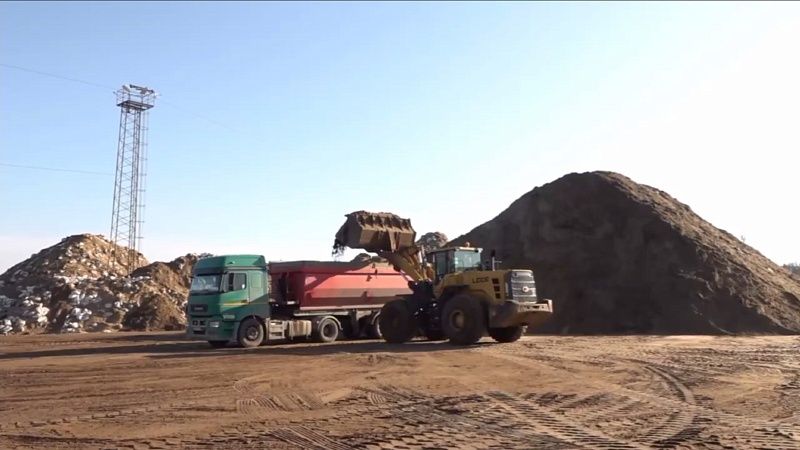 Более 70 тысяч тонн грунта вывезли с площадки под Анапой с начала ликвидации ЧС