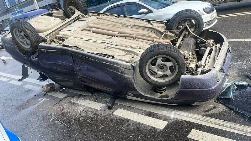 Полиция прокомментировала утреннее ДТП на улице Северной в Краснодаре 