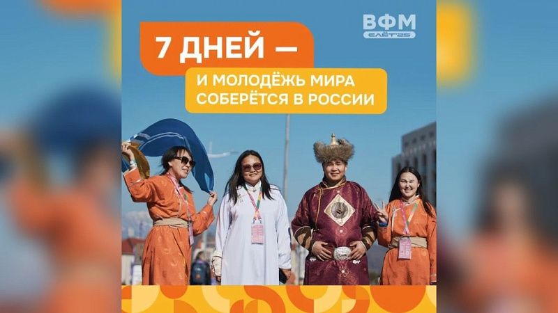 Свыше 62 тысяч заявок подано на Слёт Всемирного фестиваля молодёжи 