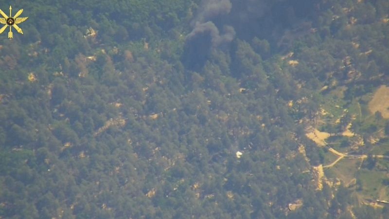 На видео сняли удар из «Искандера» по учебной части ВСУ