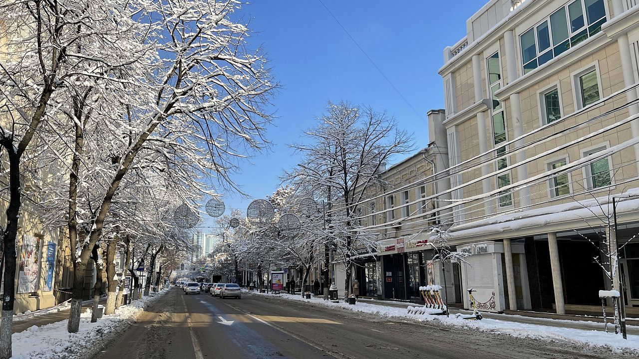 Улица Красная снова будет пешеходной на выходные дни. Фото: Телеканал «Краснодар». Автор: Арсений Ефременко