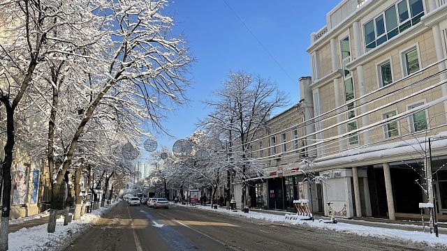 Улица Красная в Краснодаре снова станет пешеходной на выходных