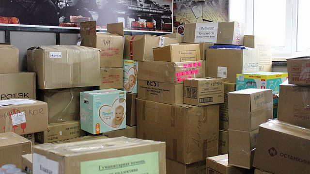 Жители Кубани отправили еще 10 тонн гуманитарного груза в ДНР и ЛНР