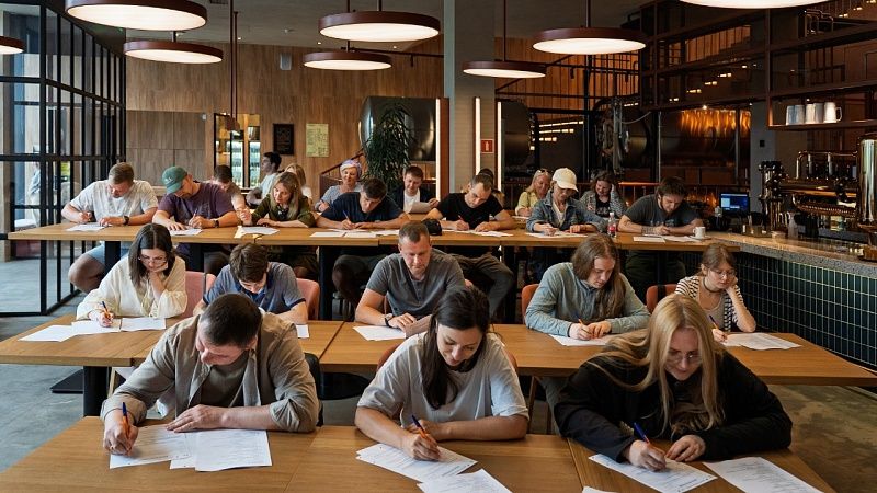 Единый пивной экзамен впервые в России прошёл в Сочи