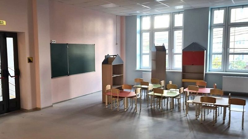 В поселке Российском достроили детский сад на 100 мест