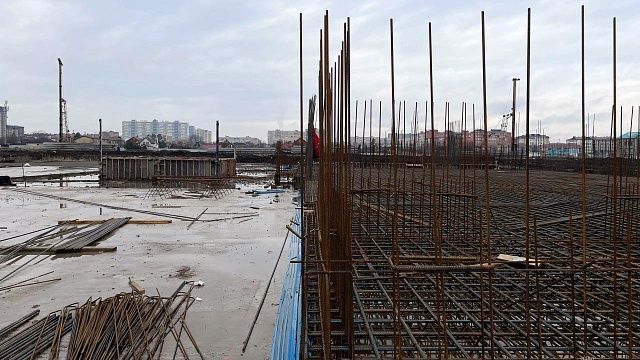 В Краснодаре началось строительство детского сада на улице 2-й Ямальской. Фото: Департамент строительства администрации Краснодара