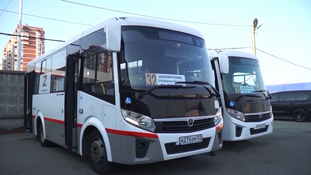 Еще несколько автобусных маршрутов перешли на брутто-контракты. Фото: телеканал «Краснодар»