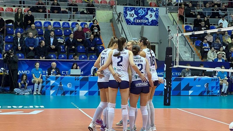 «Динамо» Краснодар уступило «Уралочке» в матче женской Суперлиги