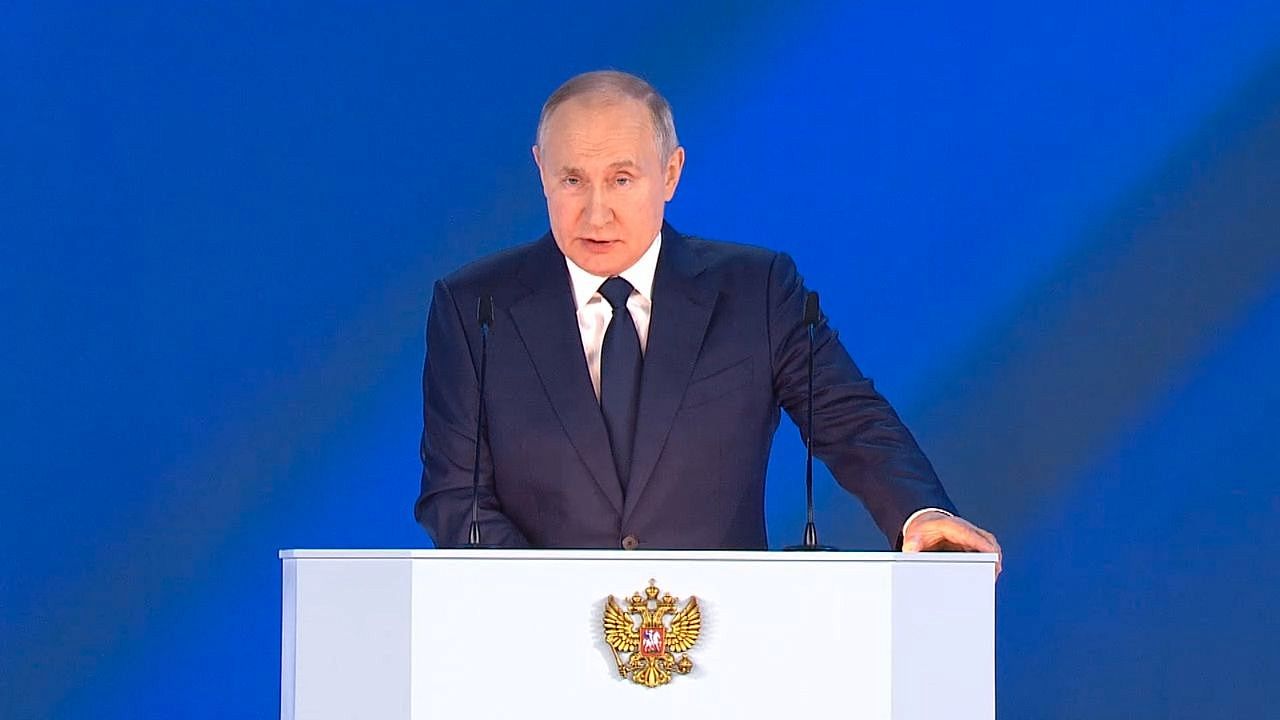 Владимир Путин в своем обращении Федеральному собранию затронет тему СВО. Фото: kremlin.ru