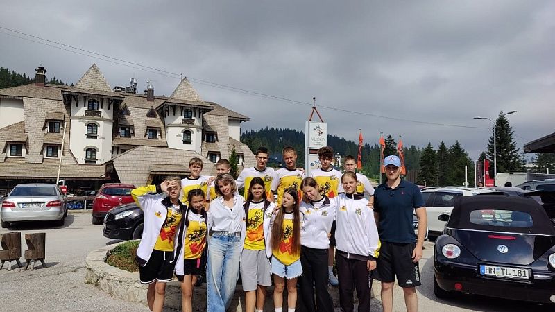 Юные баскетболисты из Краснодара прибыли на турнир в Восточное Сараево