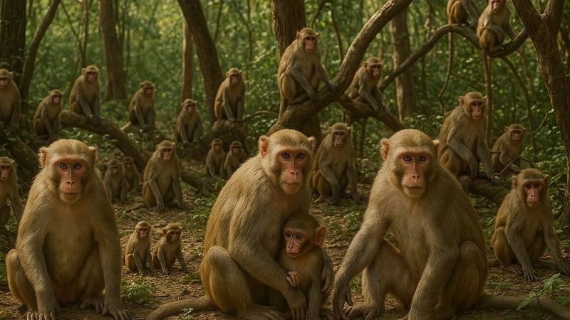 Из-за визита участниц «Мисс мира» 150 обезьян переселили в Индии