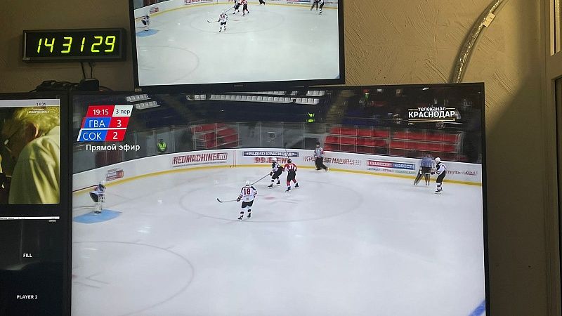 В первом матче года ХК «Гвардия» проиграла дома в овертайме