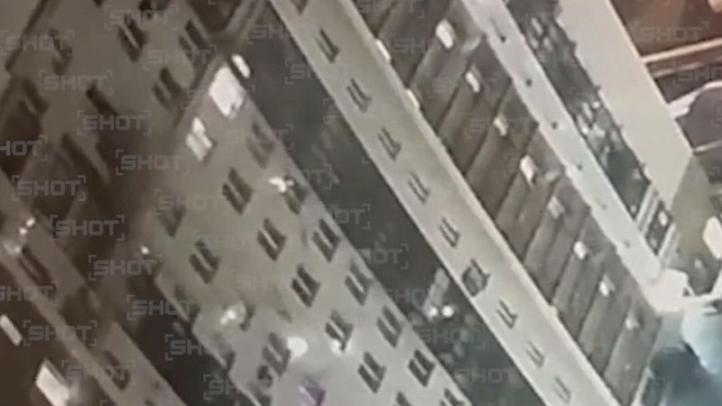 На видео попал момент взрыва квартиры в Красногорске 