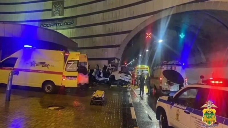 Пять человек погибли в ДТП на дублёре в Сочи