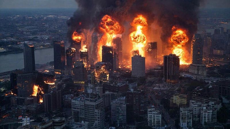 Появились фото небоскрёбов после крупнейшего за 17 лет пожара в Гонконге