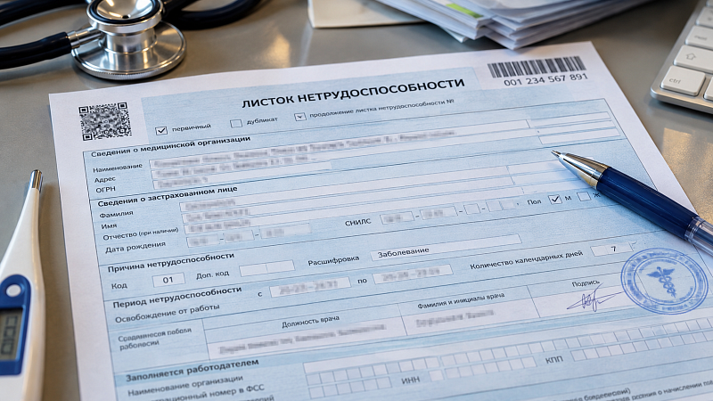 Свыше 1,1 млн больничных оплатили с начала года на Кубани