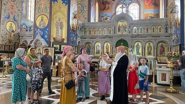 Православную экскурсию для подростков провели в Краснодаре. Фото: ТИЦ Краснодара / https://t.me/tickrasnodar