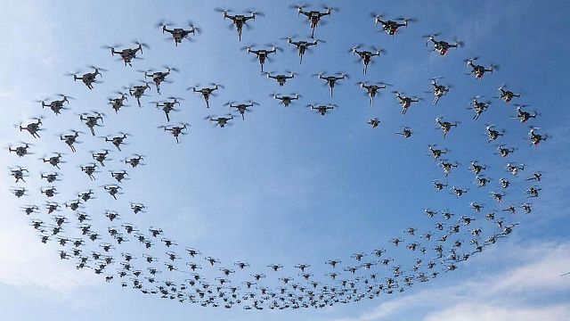 Появилось видео «щита» из дронов армии России в Гуляйполе