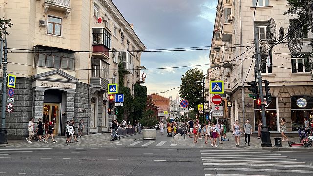 Улица Чапаева в Краснодаре / Фото: телеканал «Краснодар» 