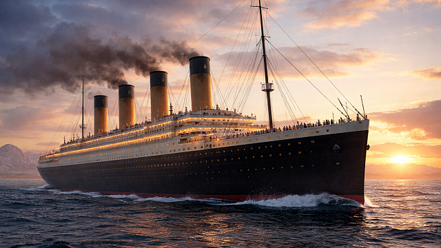 Экспозицию «Титаник» затопило в годовщину крушения в Чикаго