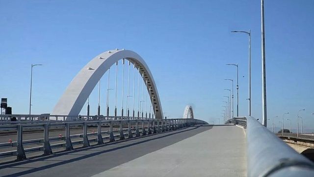 Движение на Яблоновском мосту открыто. Фото: телеканал «Краснодар»