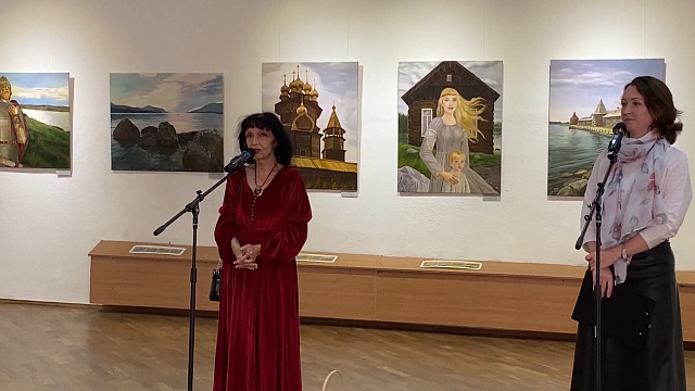В Краснодаре открыта выставка, посвященная Русскому Северу. Фото: телеканал «Краснодар»