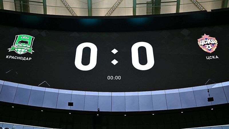 «Краснодар» и ЦСКА назвали стартовые составы на матч 18-го тура РПЛ