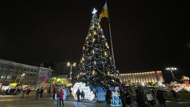 В Краснодаре на Новый год снега не прогнозируют. Фото: телеканал «Краснодар»