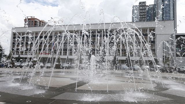 В Краснодаре впервые с начала пандемии проведут торжественное открытие сезона фонтанов