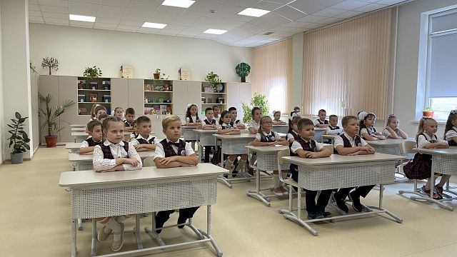 За последние 6 лет в Краснодаре появилось 18 650 новых мест в школах Фото: Телеканал «Краснодар»