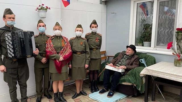 Ветеран Великой Отечественной войны Мадин Тхагапсо отмечает вековой юбилей